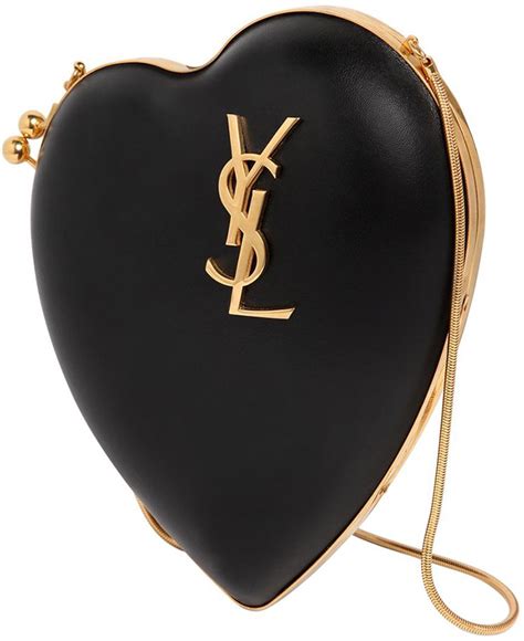 ysl heart bag gold|saint laurent love box bag.